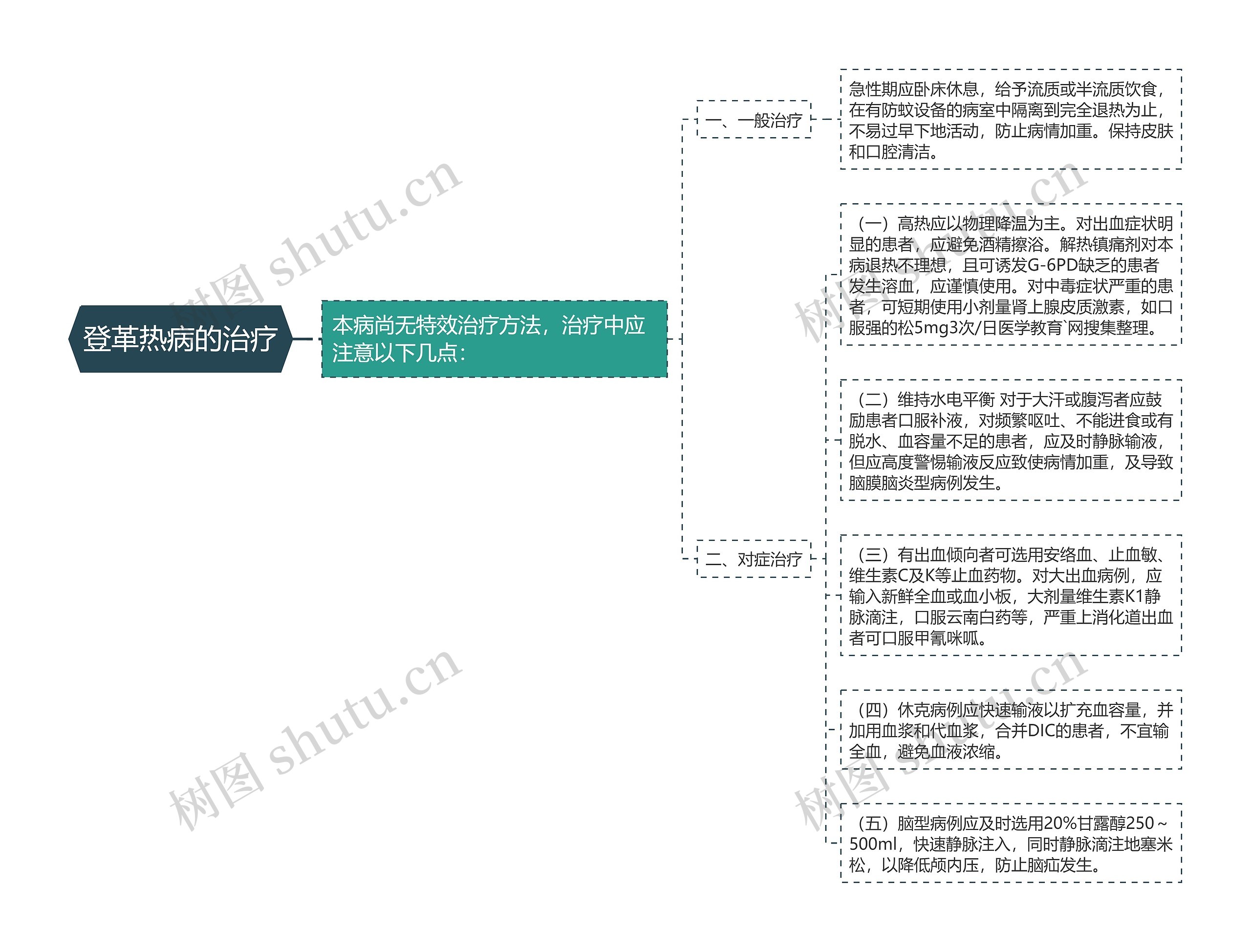 登革热病的治疗