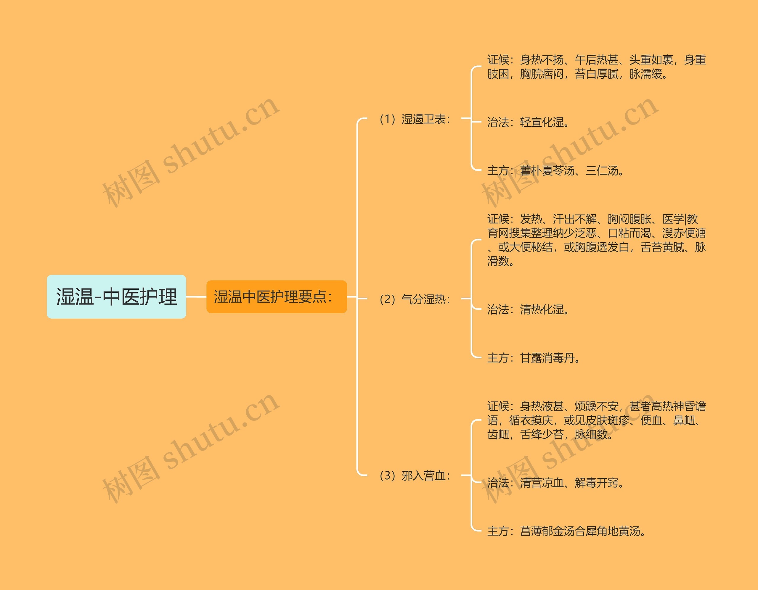湿温-中医护理