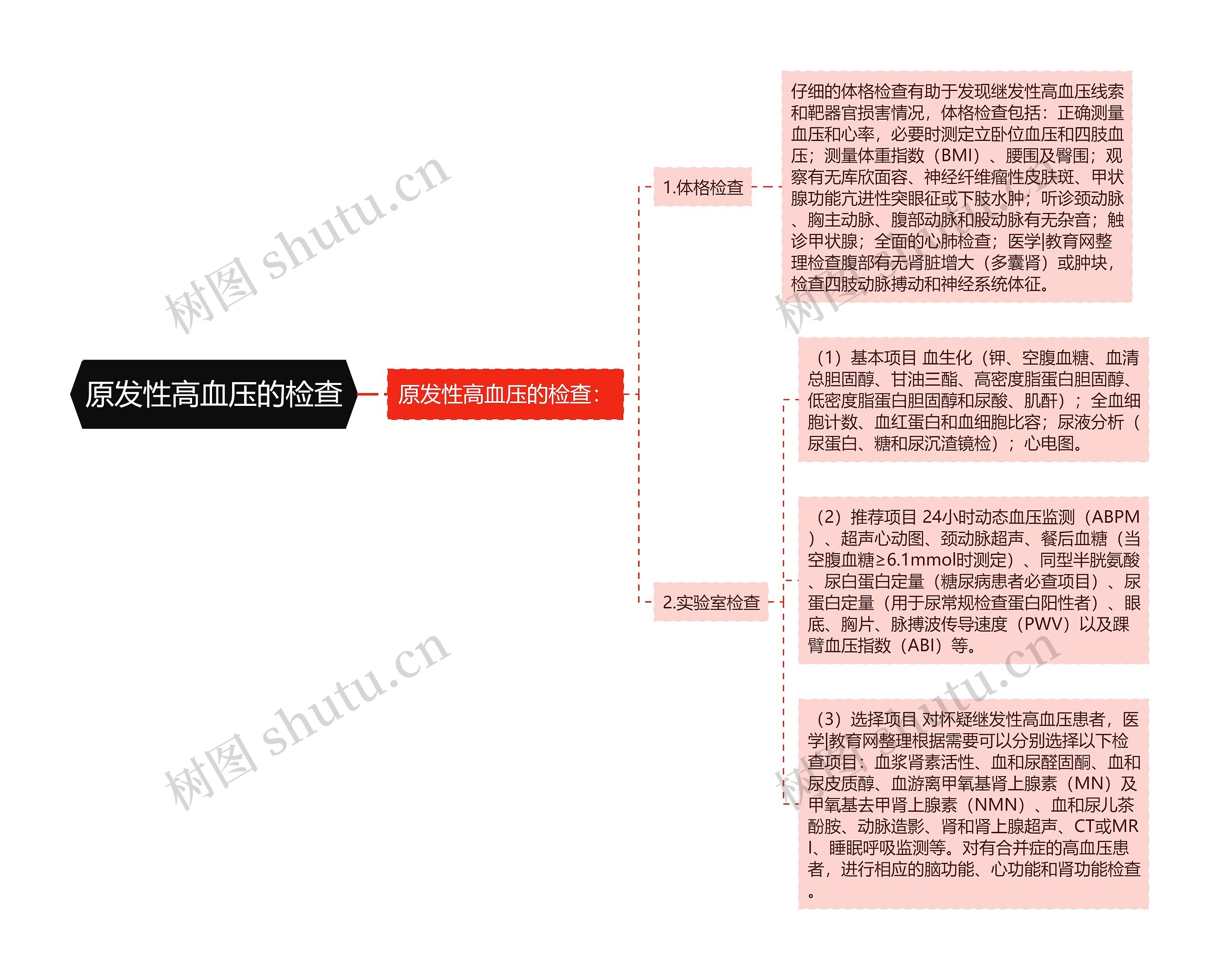 原发性高血压的检查