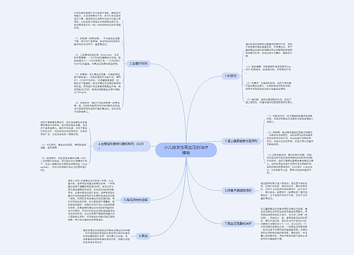 小儿继发性高血压的治疗措施