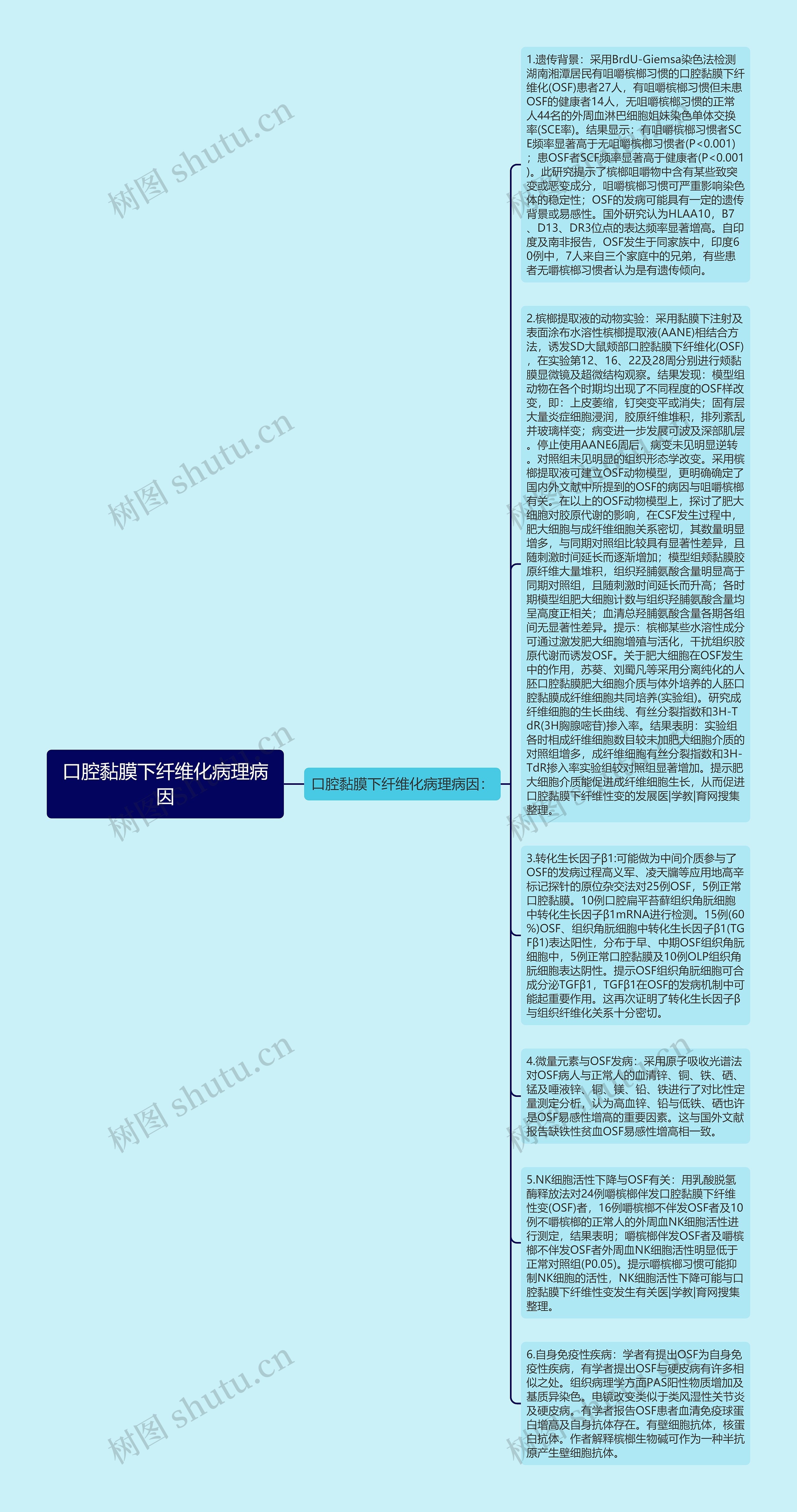 口腔黏膜下纤维化病理病因