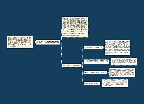 小儿拔牙后怎样进行护理