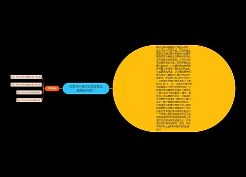 对商标申请的实质审查包括哪些内容？