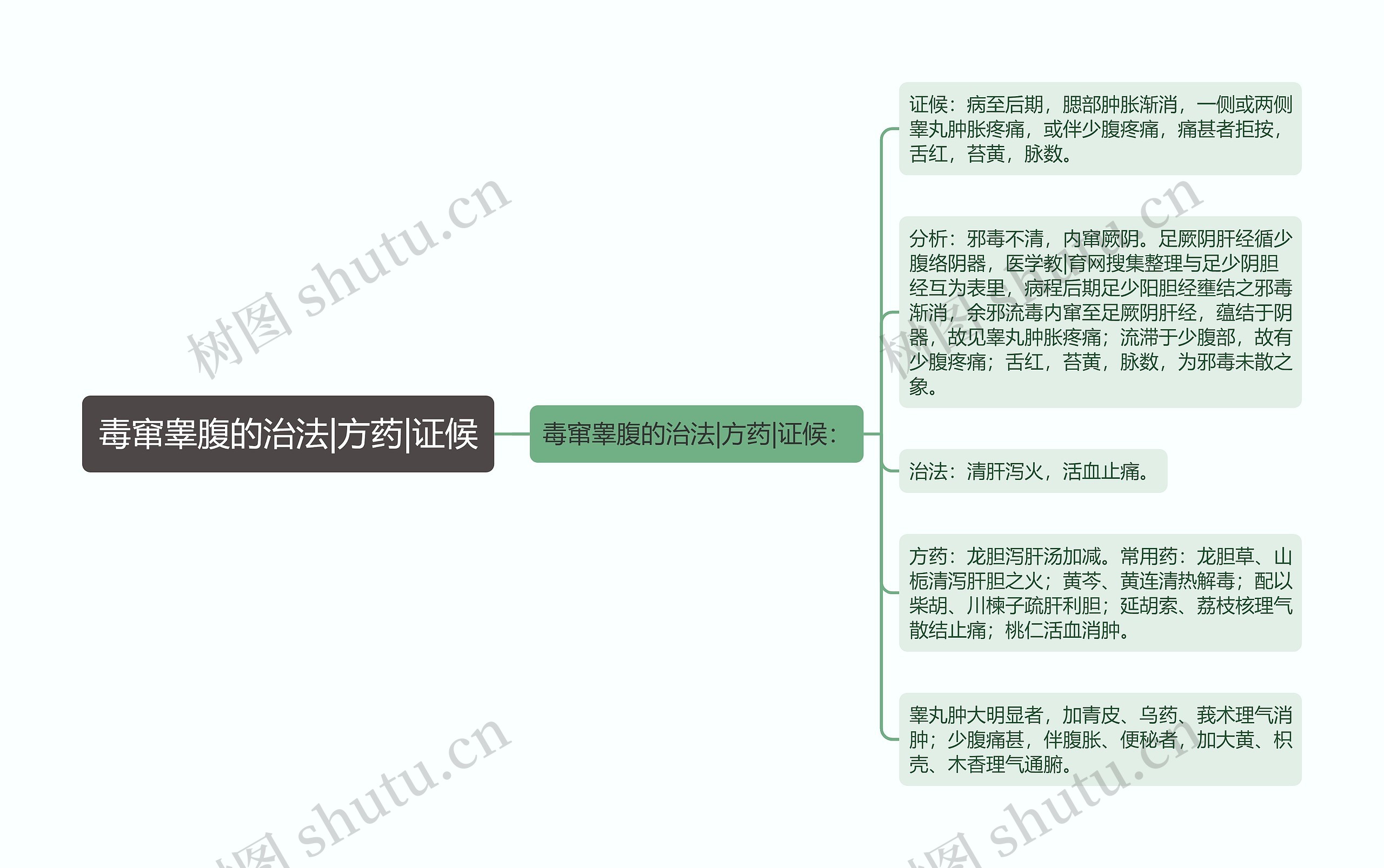 毒窜睾腹的治法|方药|证候