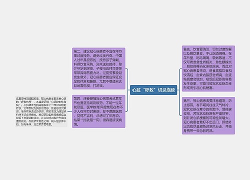 心脏“呼救”切忌拖延