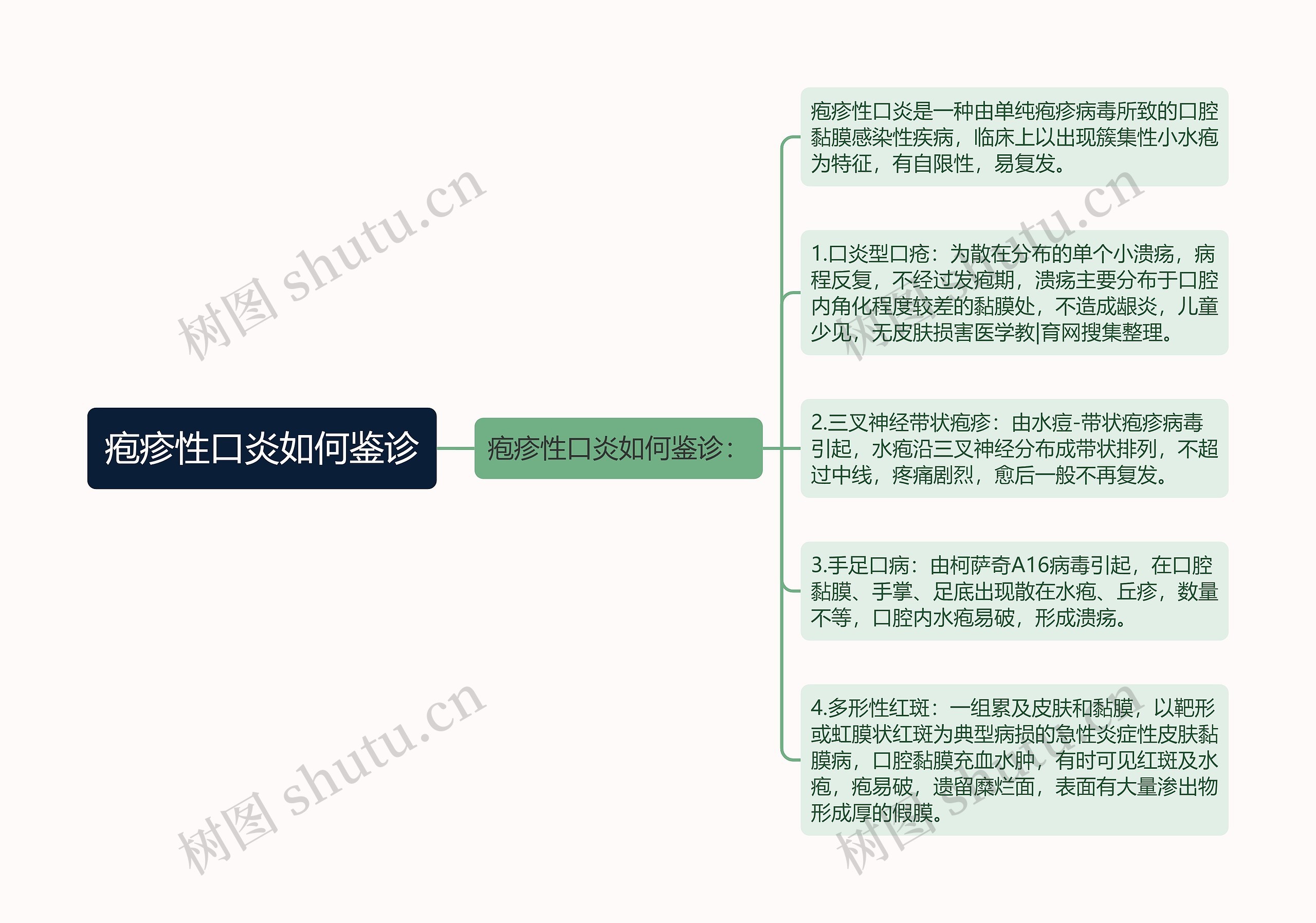 疱疹性口炎如何鉴诊