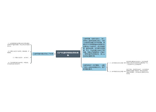 妇产科遗传筛查的具体措施