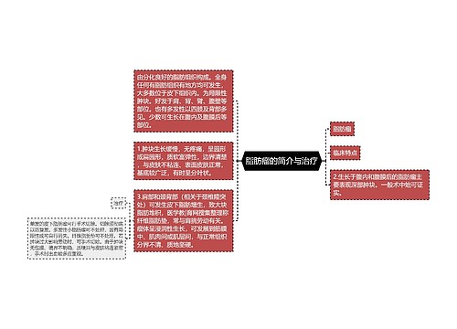 脂肪瘤的简介与治疗