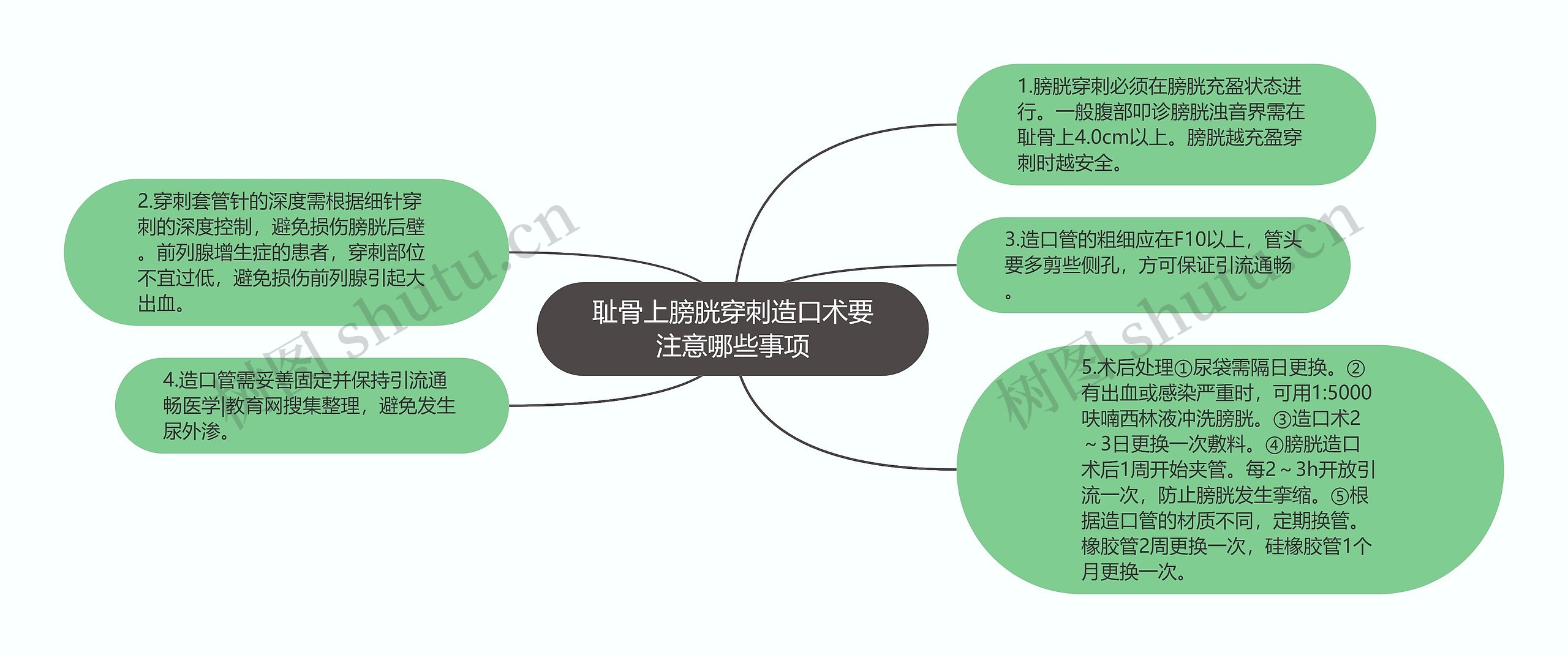 耻骨上膀胱穿刺造口术要注意哪些事项