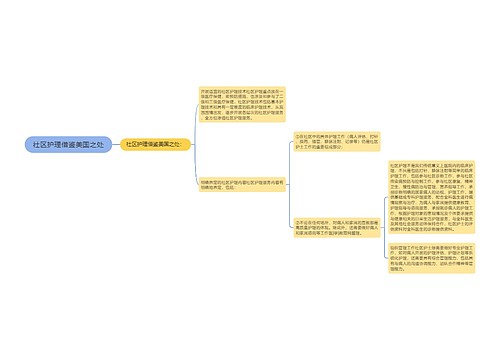 社区护理借鉴美国之处