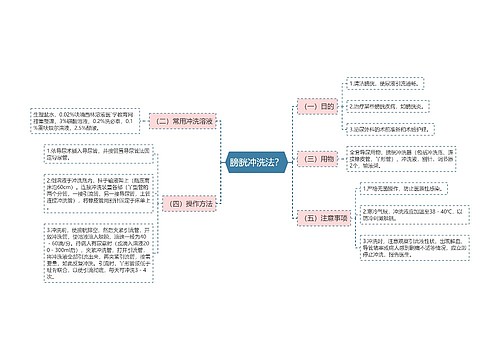 膀胱冲洗法？