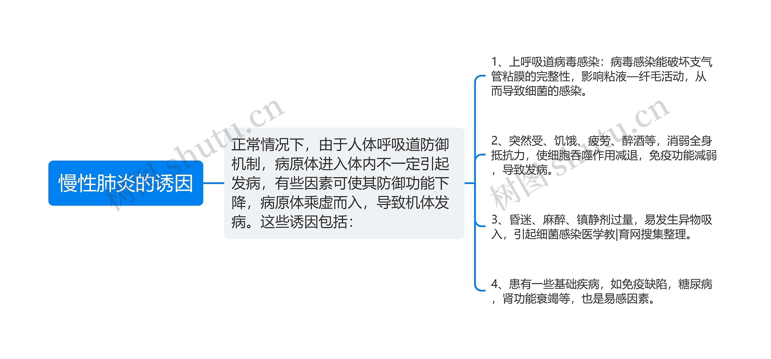 慢性肺炎的诱因