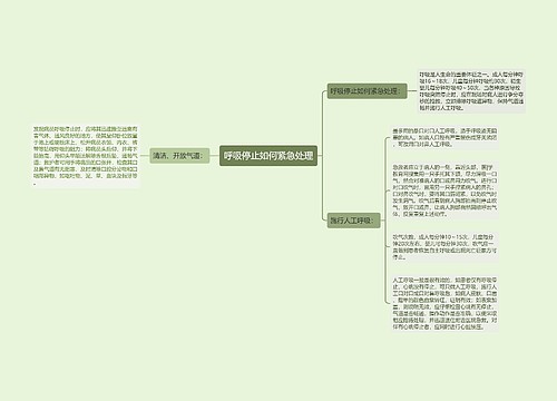 呼吸停止如何紧急处理