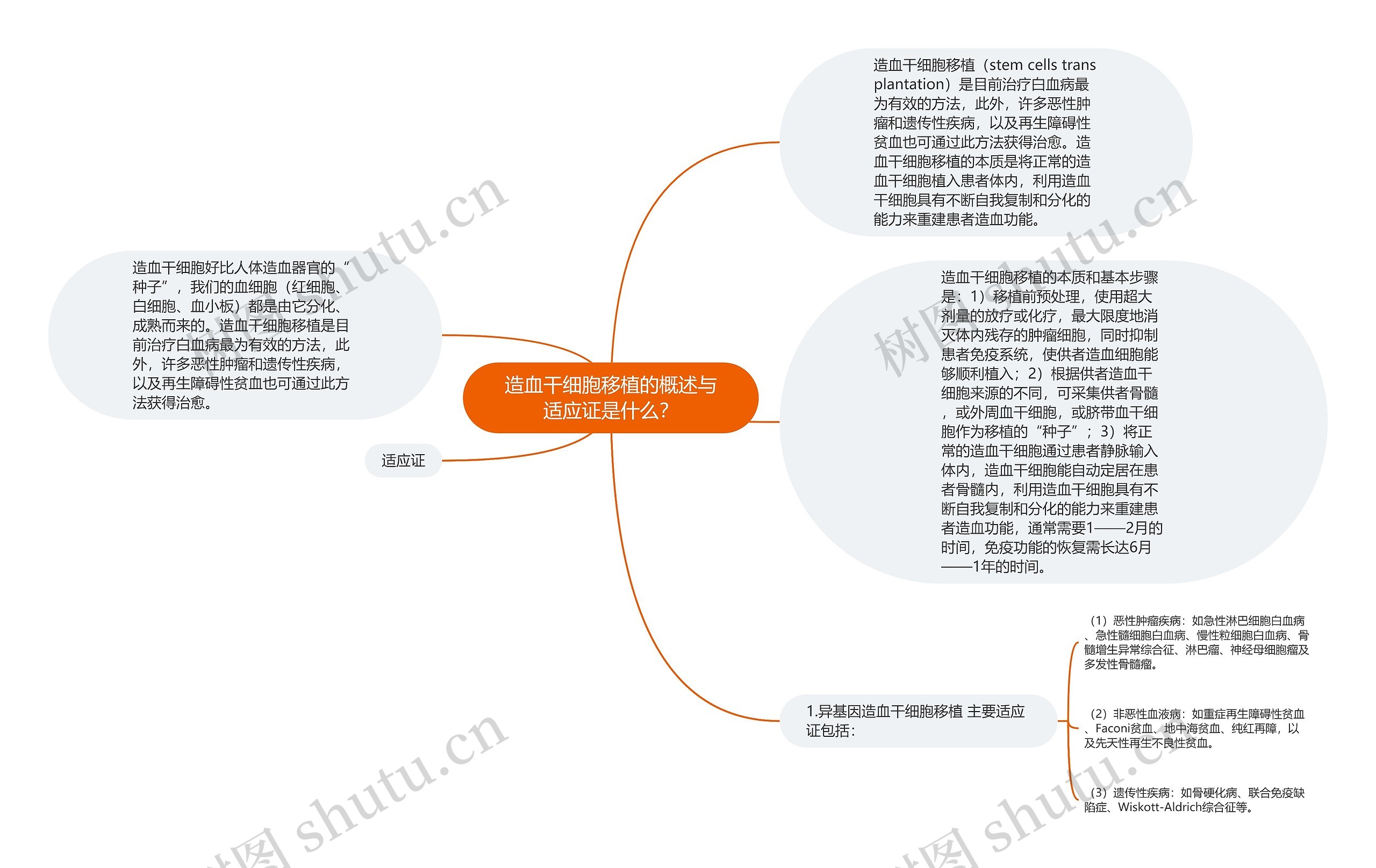 造血干细胞移植的概述与​适应证是什么？