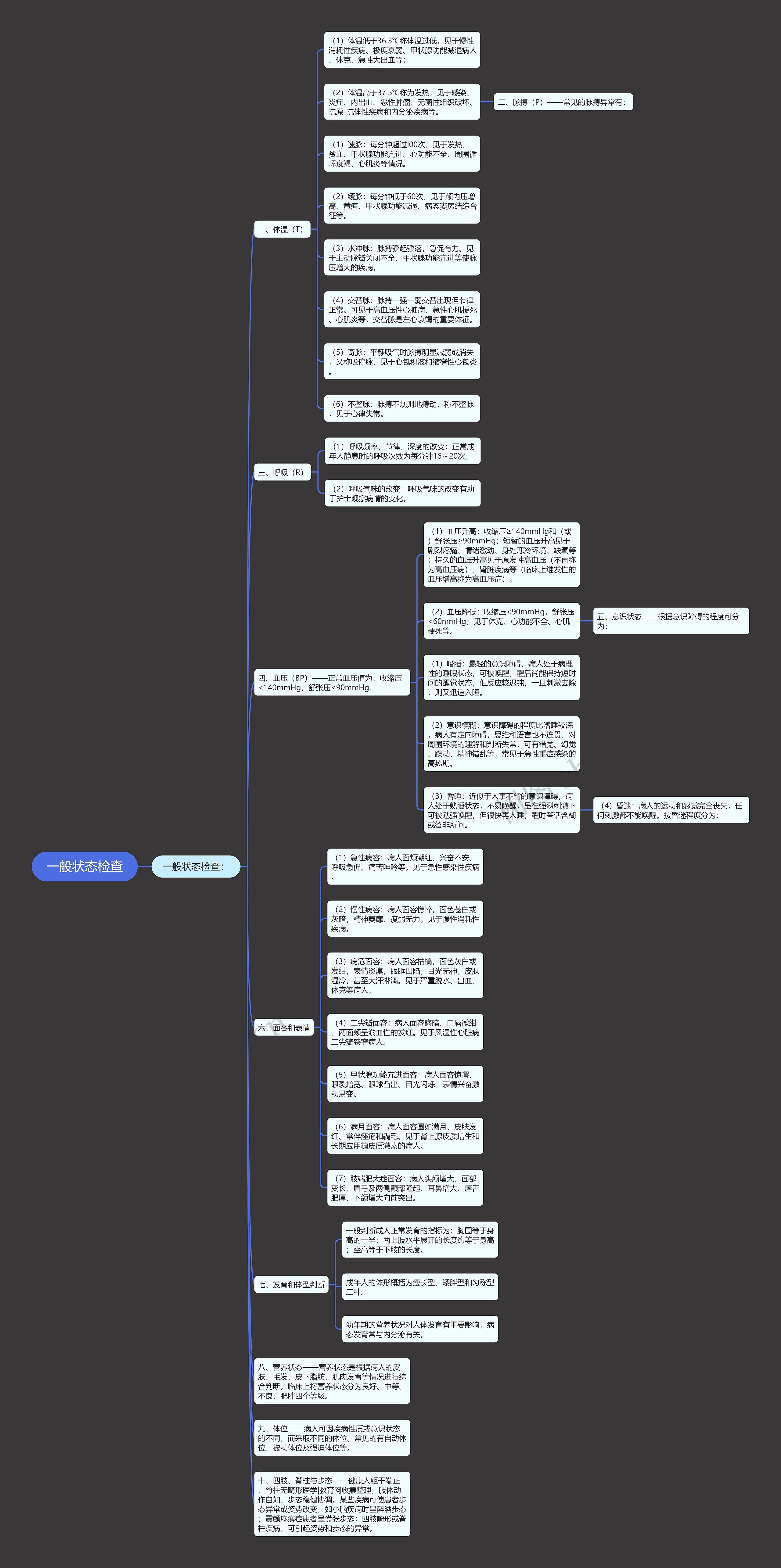 一般状态检查 一般状态检查