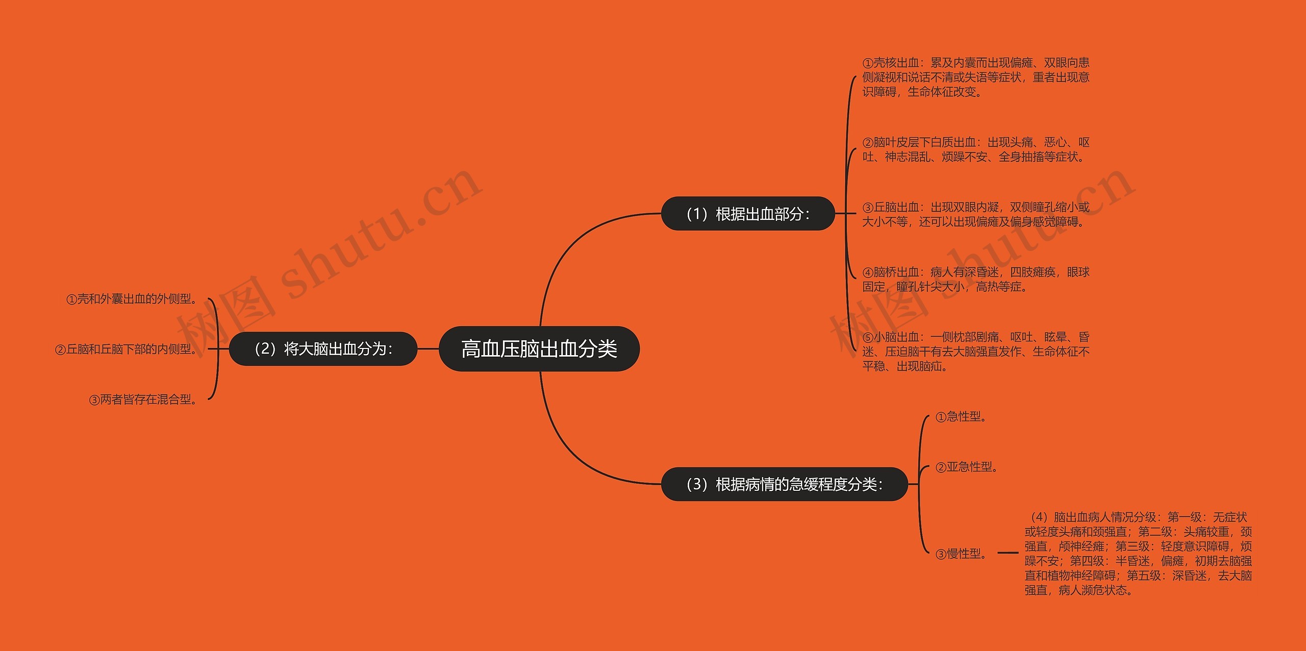 高血压脑出血分类 高血压脑出血分类