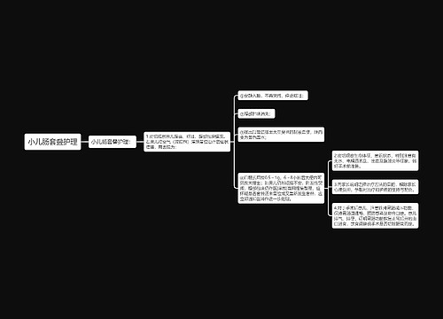 小儿肠套叠护理