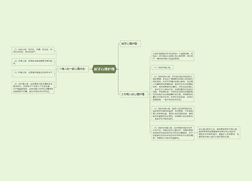 拔牙心理护理