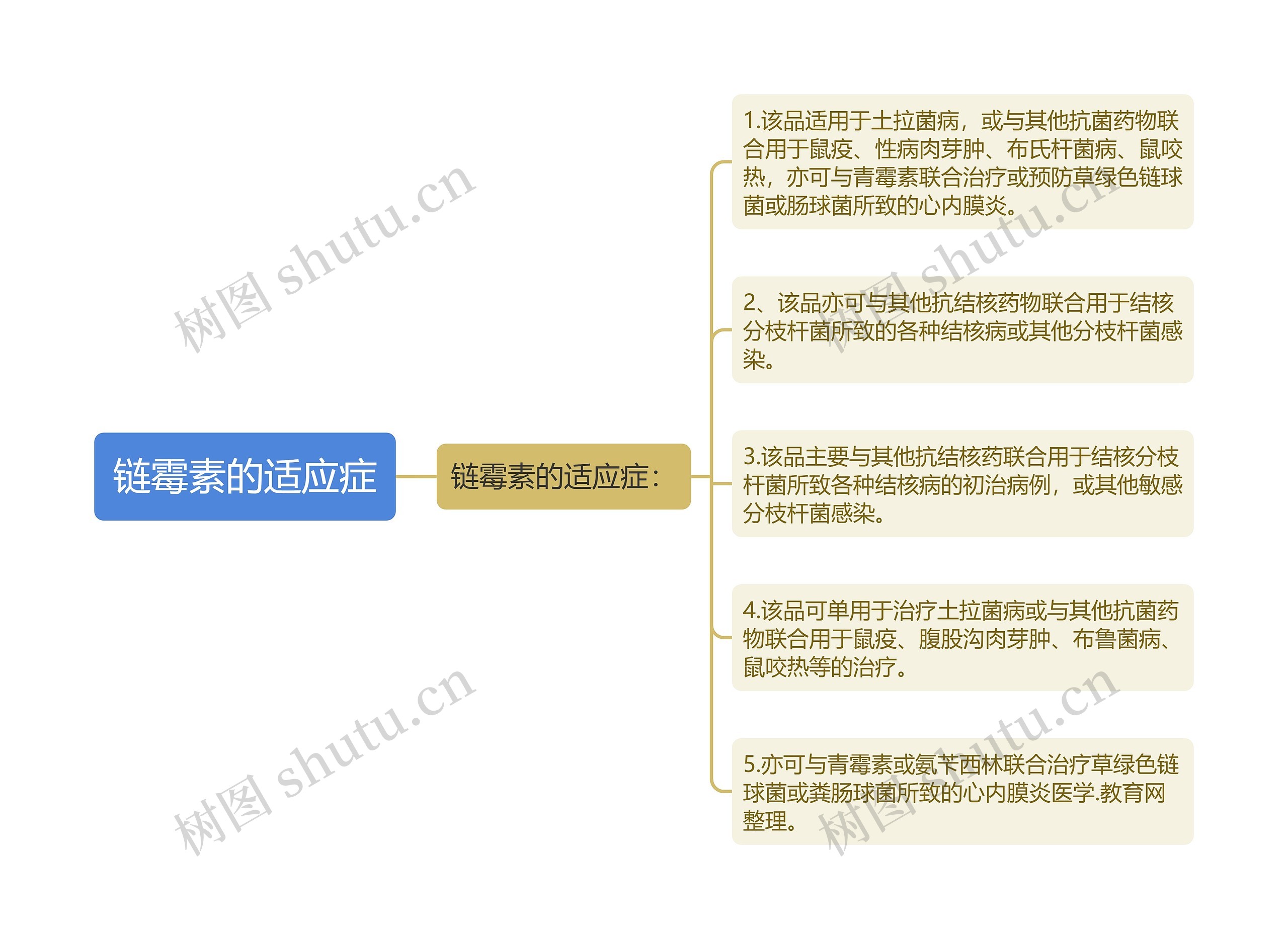 链霉素的适应症 链霉素的适应症