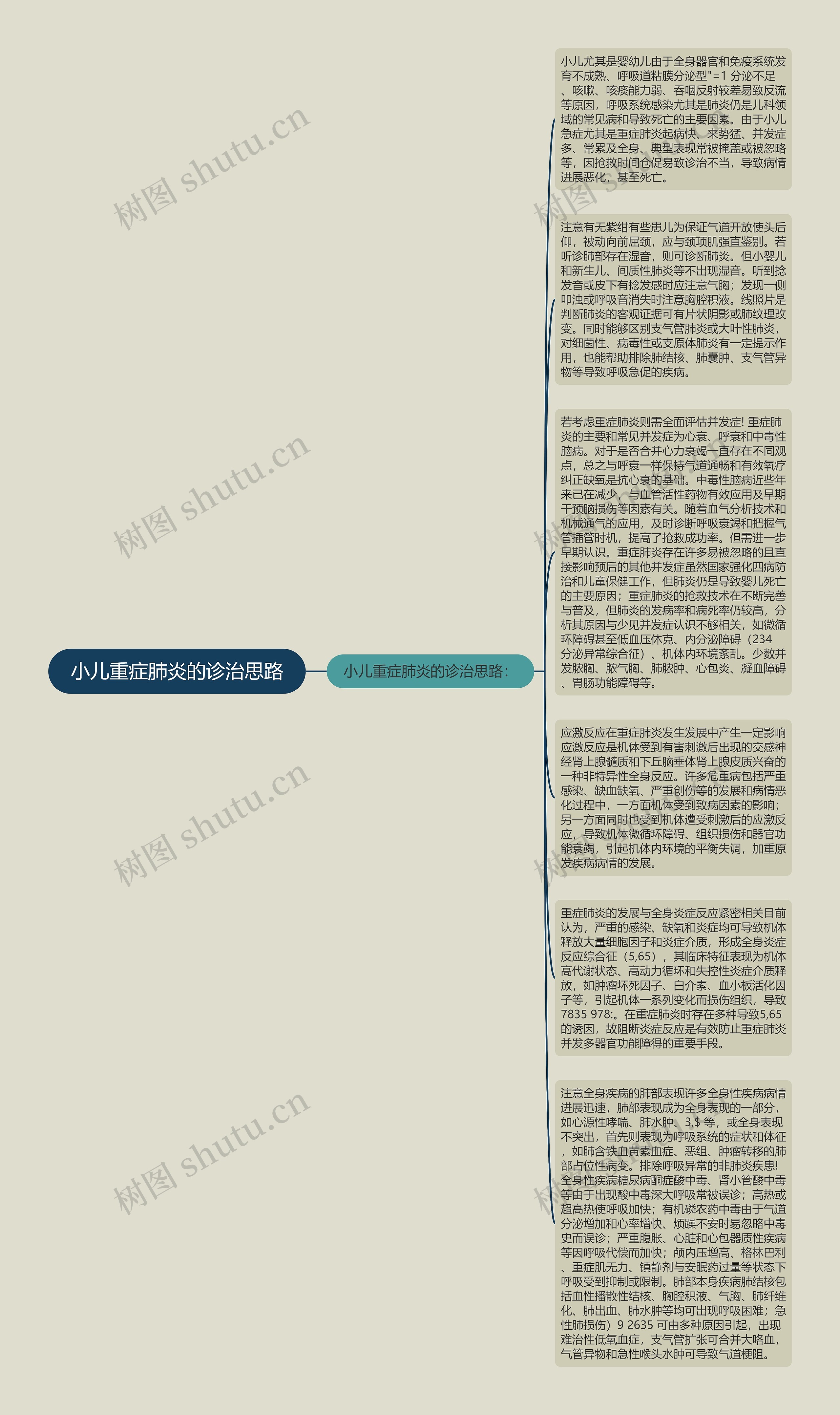 小儿重症肺炎的诊治思路