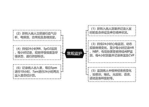 常规监护