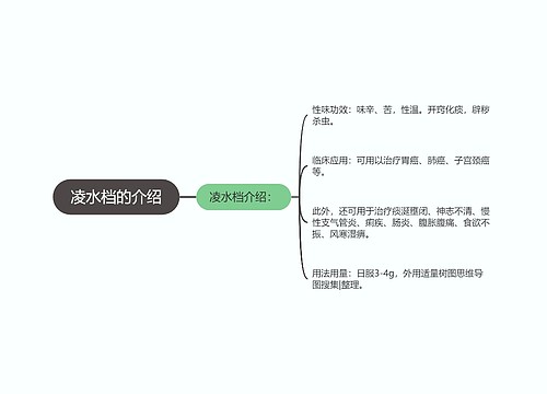 凌水档的介绍