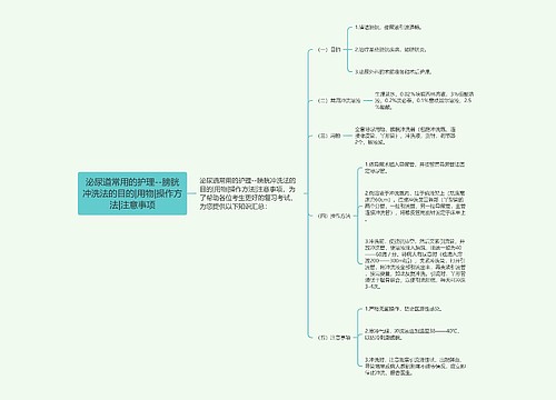 泌尿道常用的护理--膀胱冲洗法的目的|用物|操作方法|注意事项