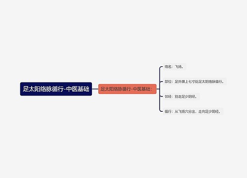 足太阳络脉循行-中医基础