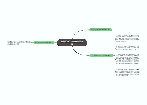 胸腔闭式引流健康护理指导