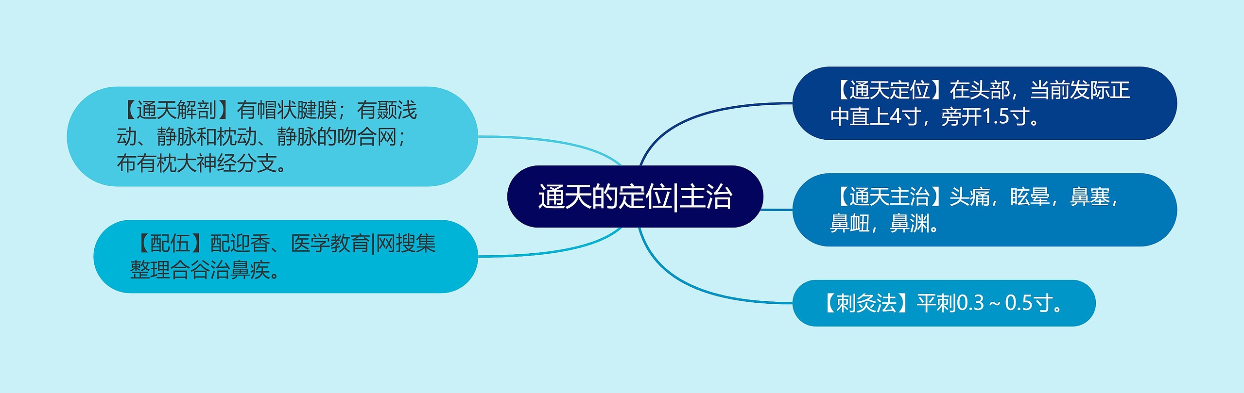 通天的定位|主治 通天的定位|主治