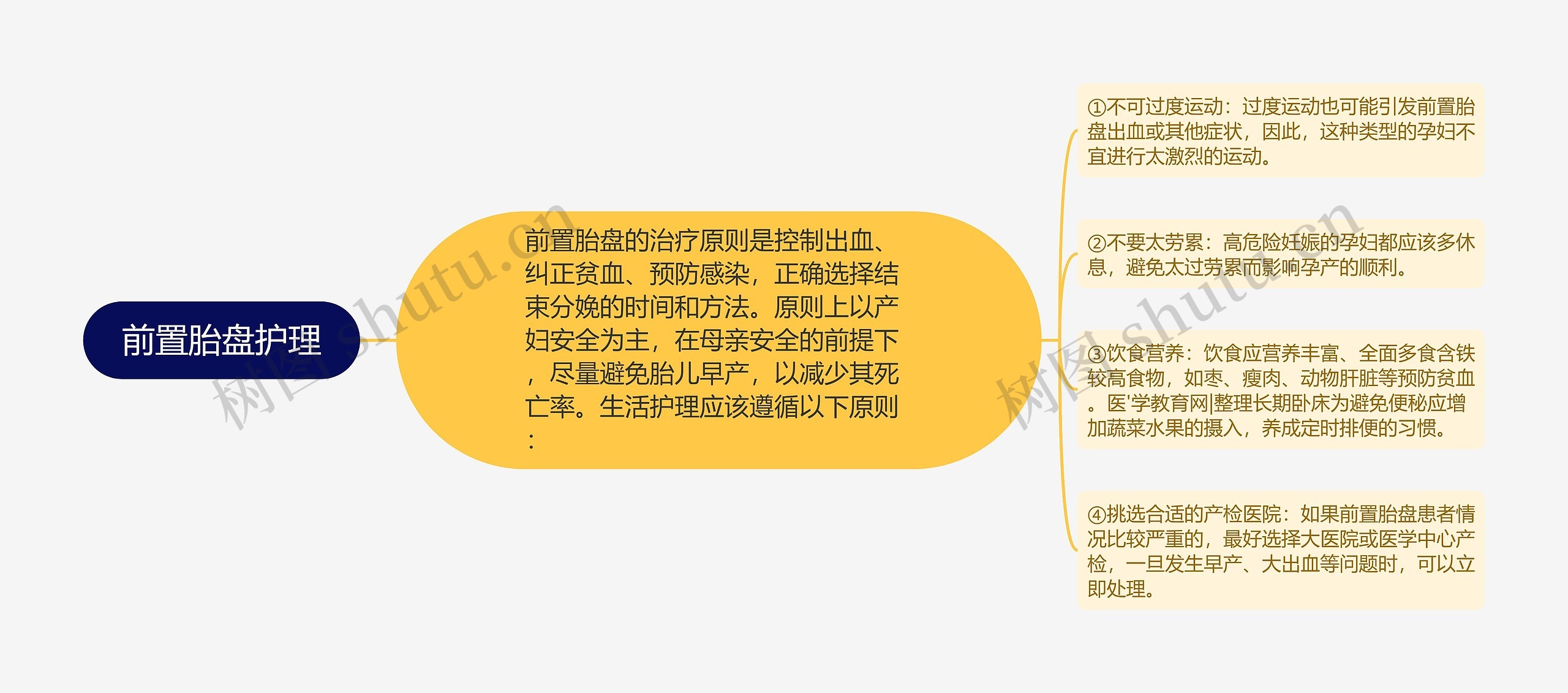 前置胎盘护理 前置胎盘护理