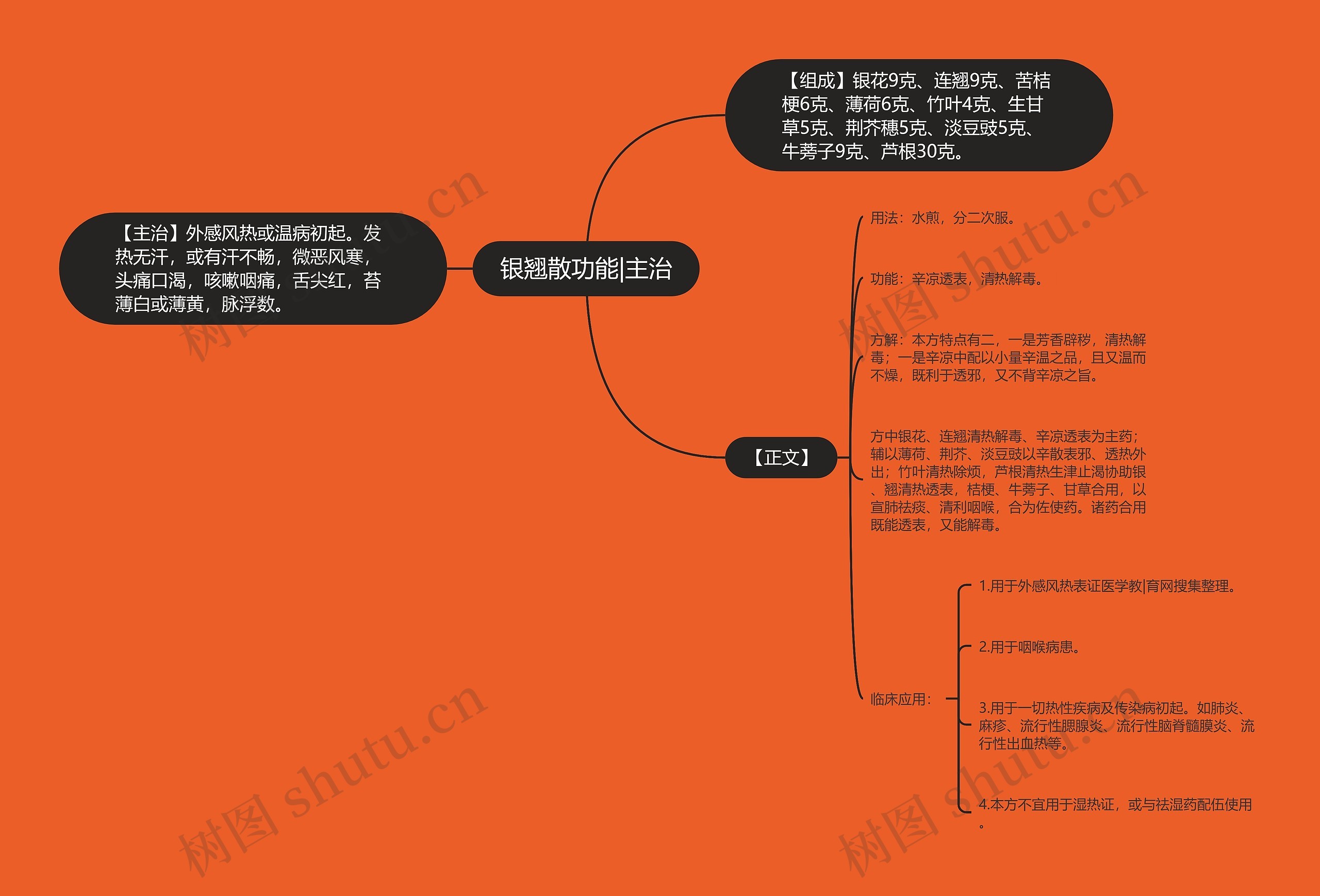 银翘散功能|主治 银翘散功能|主治