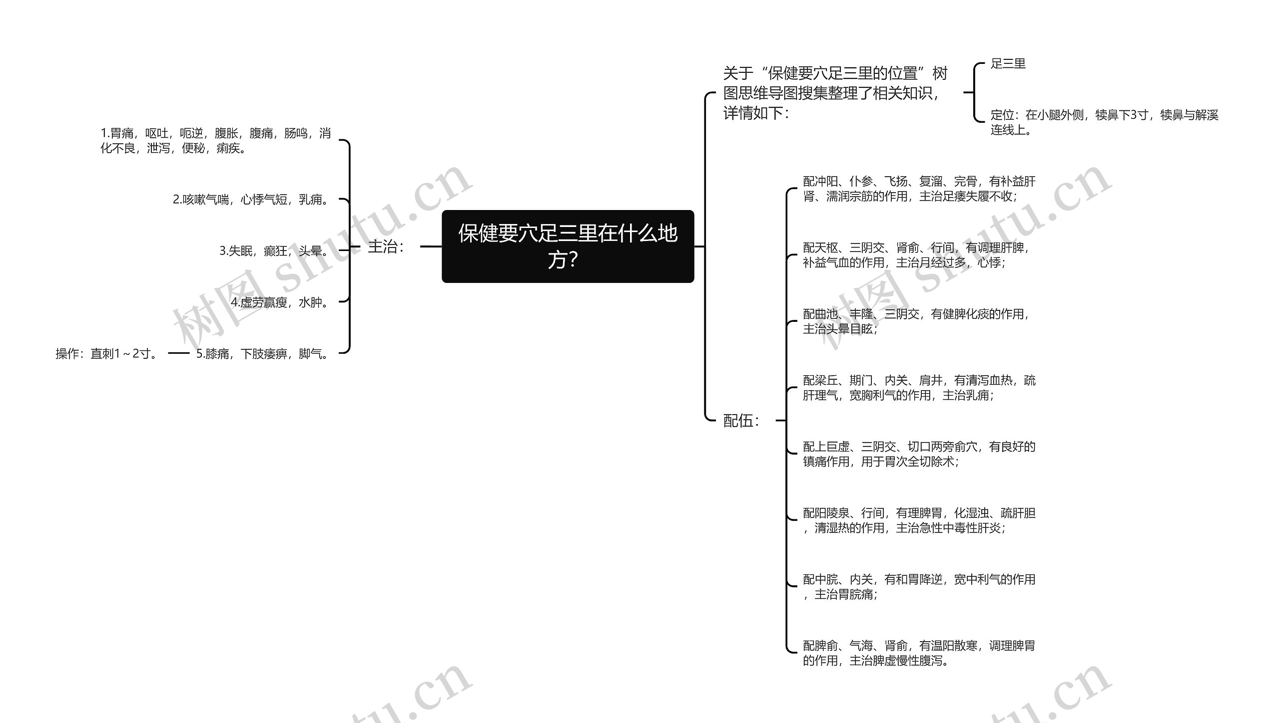 保健要穴足三里在什么地方？