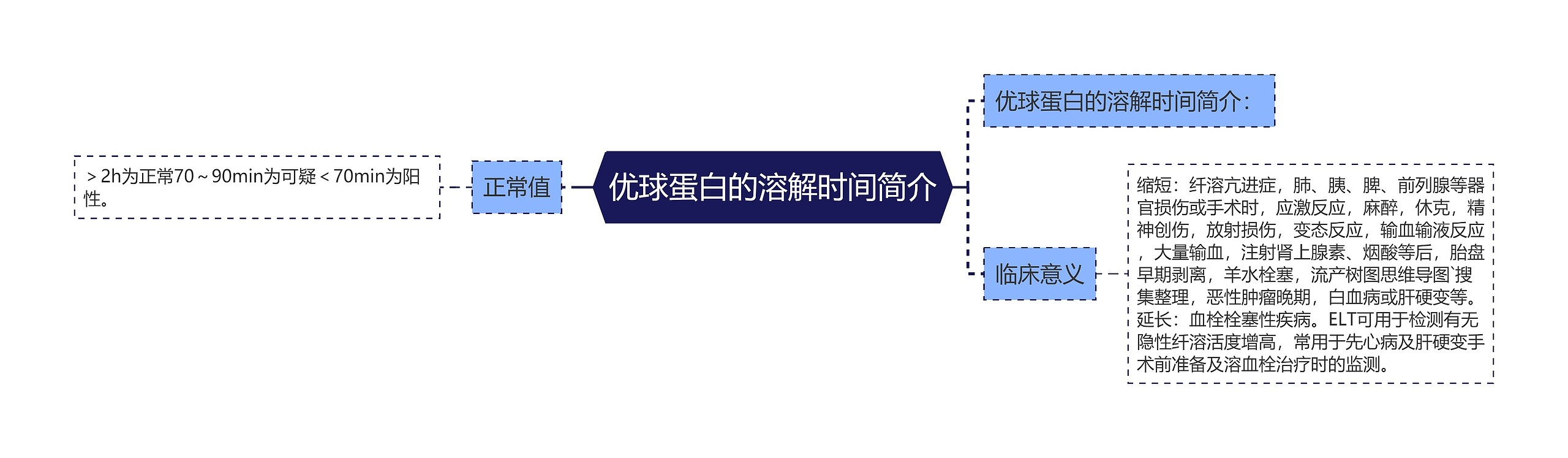 优球蛋白的溶解时间简介思维导图