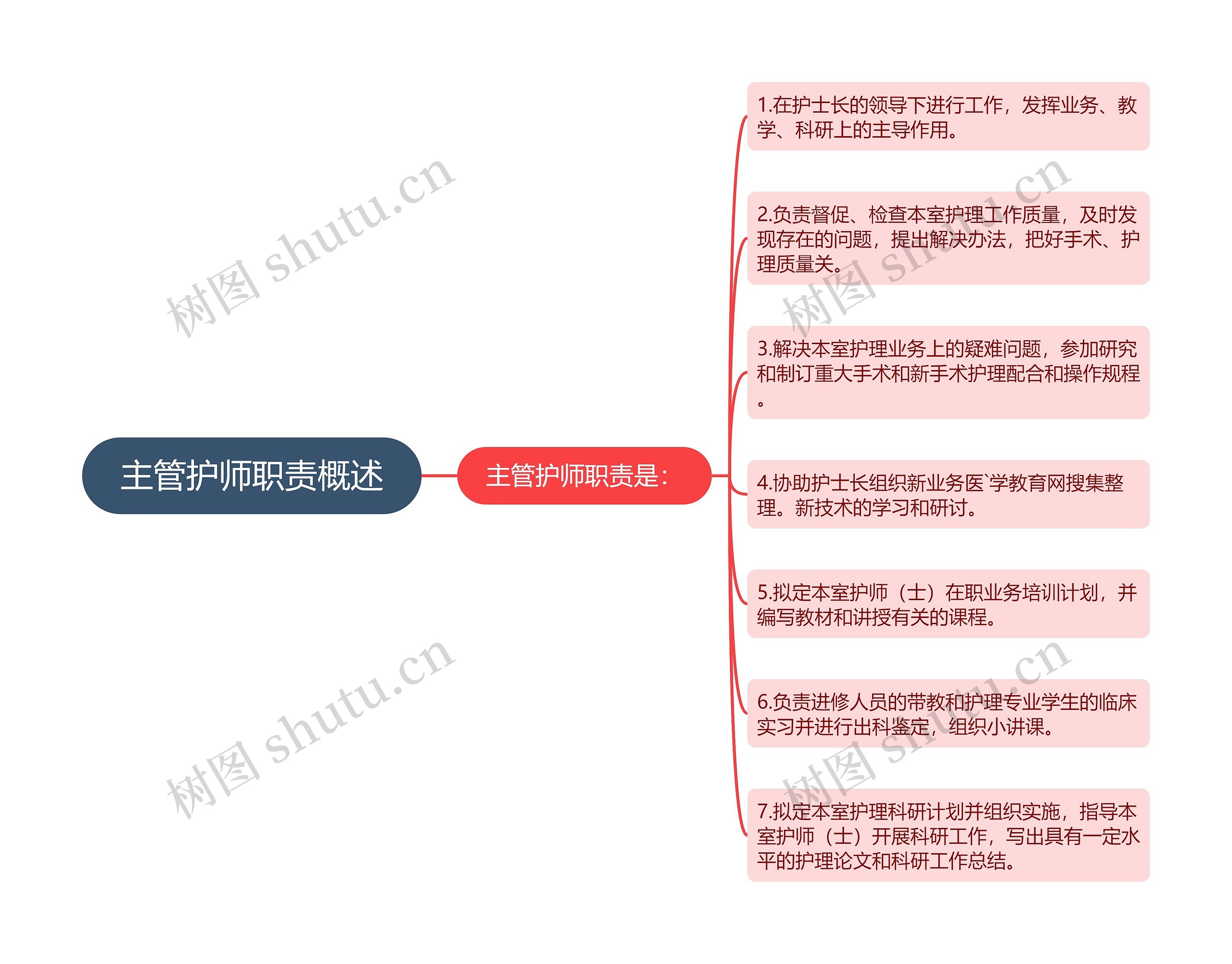 主管护师职责概述