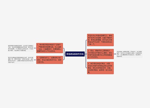 牙齿松动治疗方法