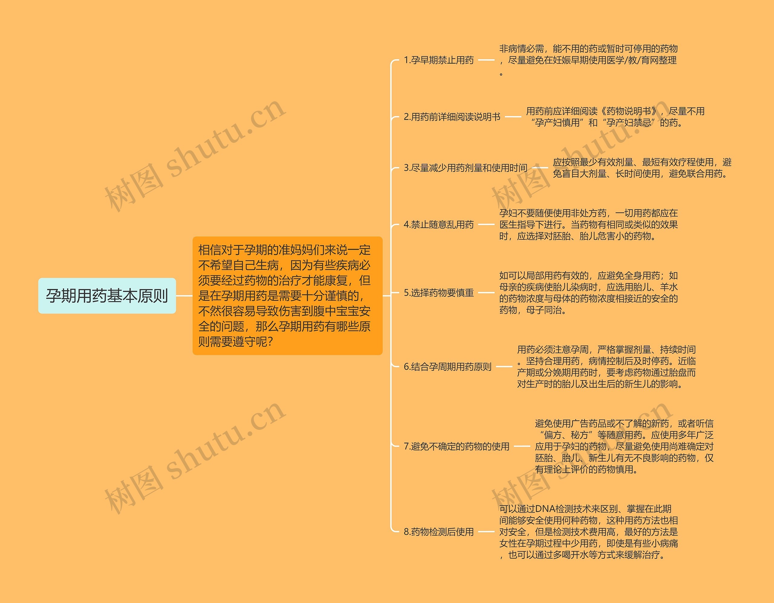 孕期用药基本原则 孕期用药基本原则