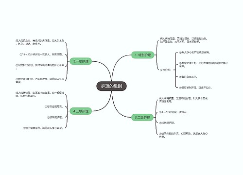 护理的级别