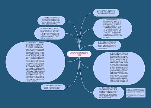 房地产开发规划方案招标公告