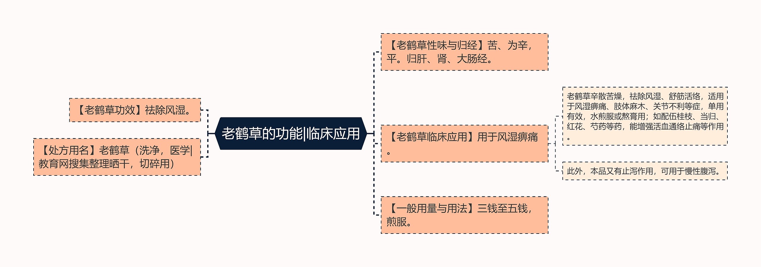 老鹤草的功能|临床应用