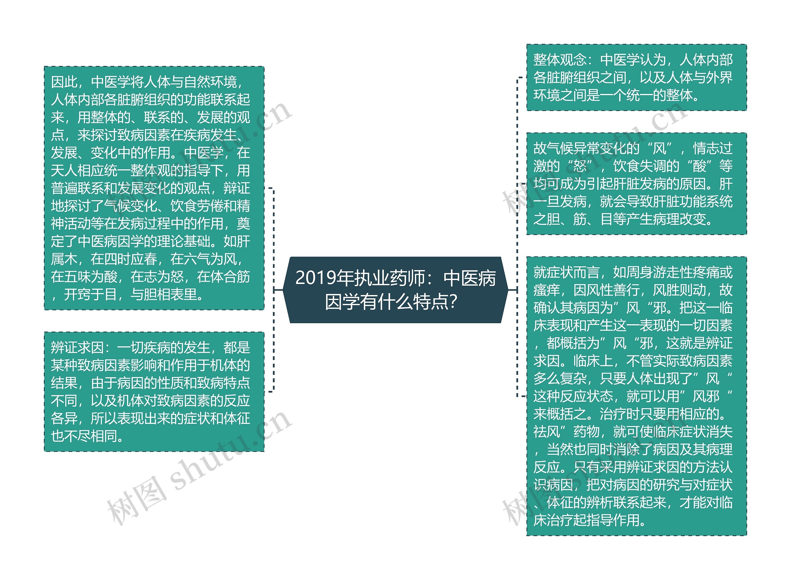 2019年执业药师：中医病因学有什么特点？