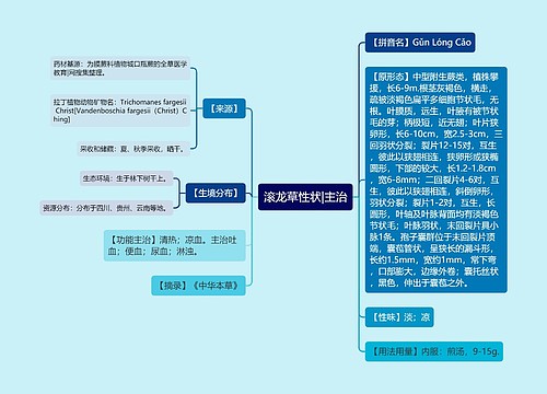 滚龙草性状|主治