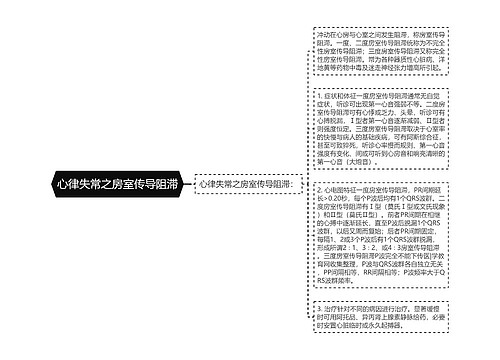 心律失常之房室传导阻滞