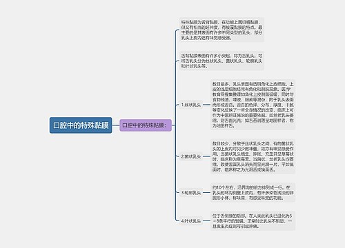 口腔中的特殊黏膜