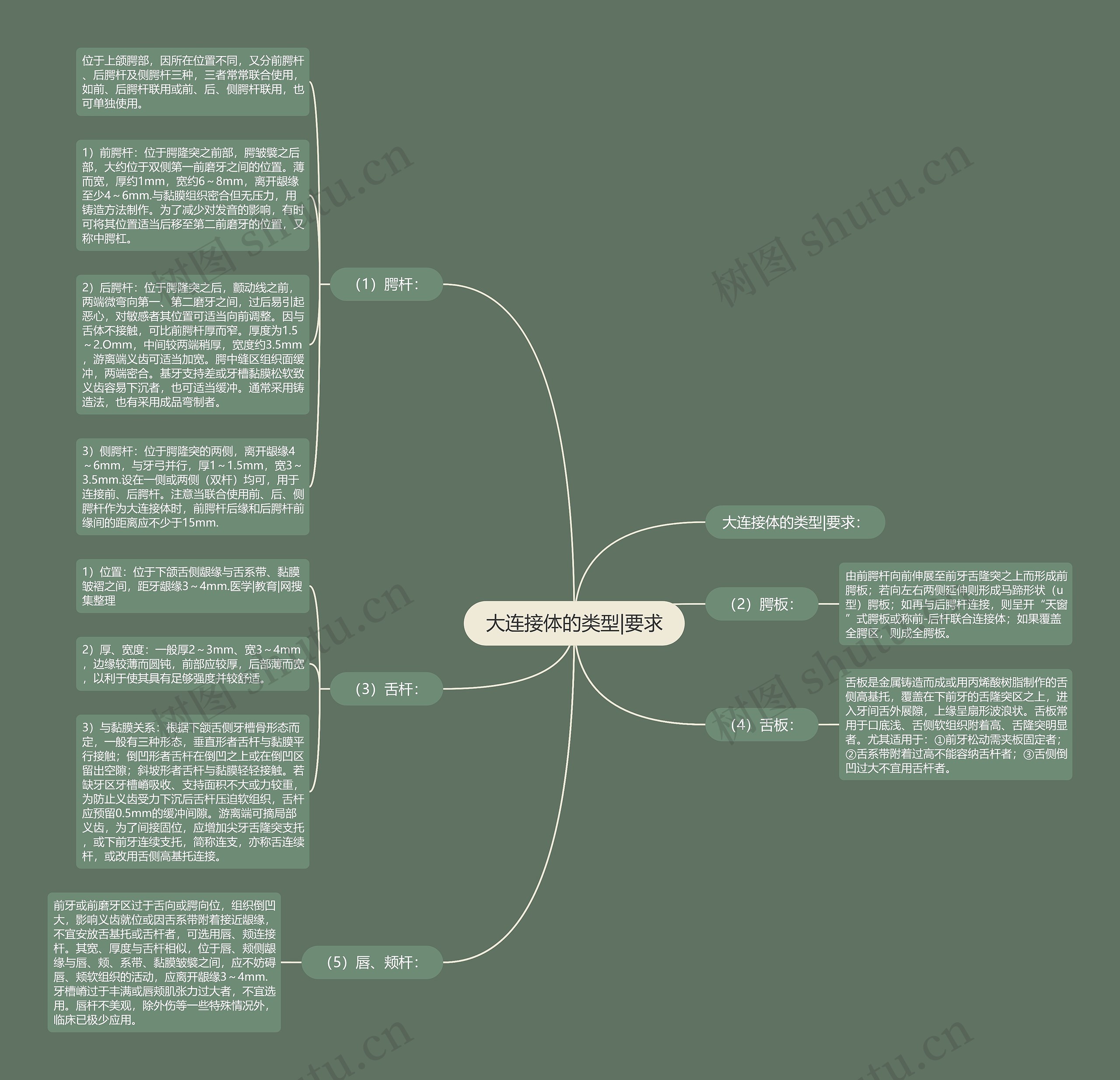 大连接体的类型|要求 大连接体的类型|要求