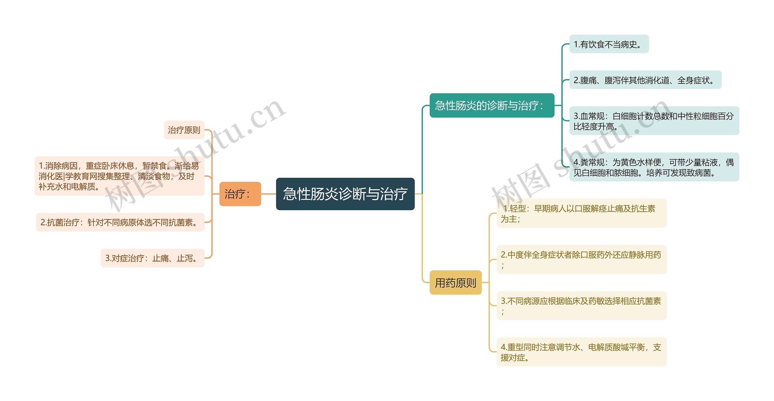 急性肠炎诊断与治疗