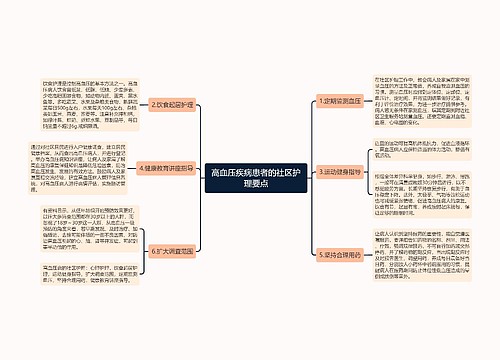 高血压疾病患者的社区护理要点