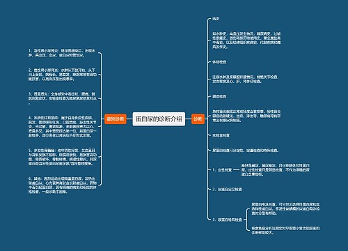 蛋白尿的诊断介绍