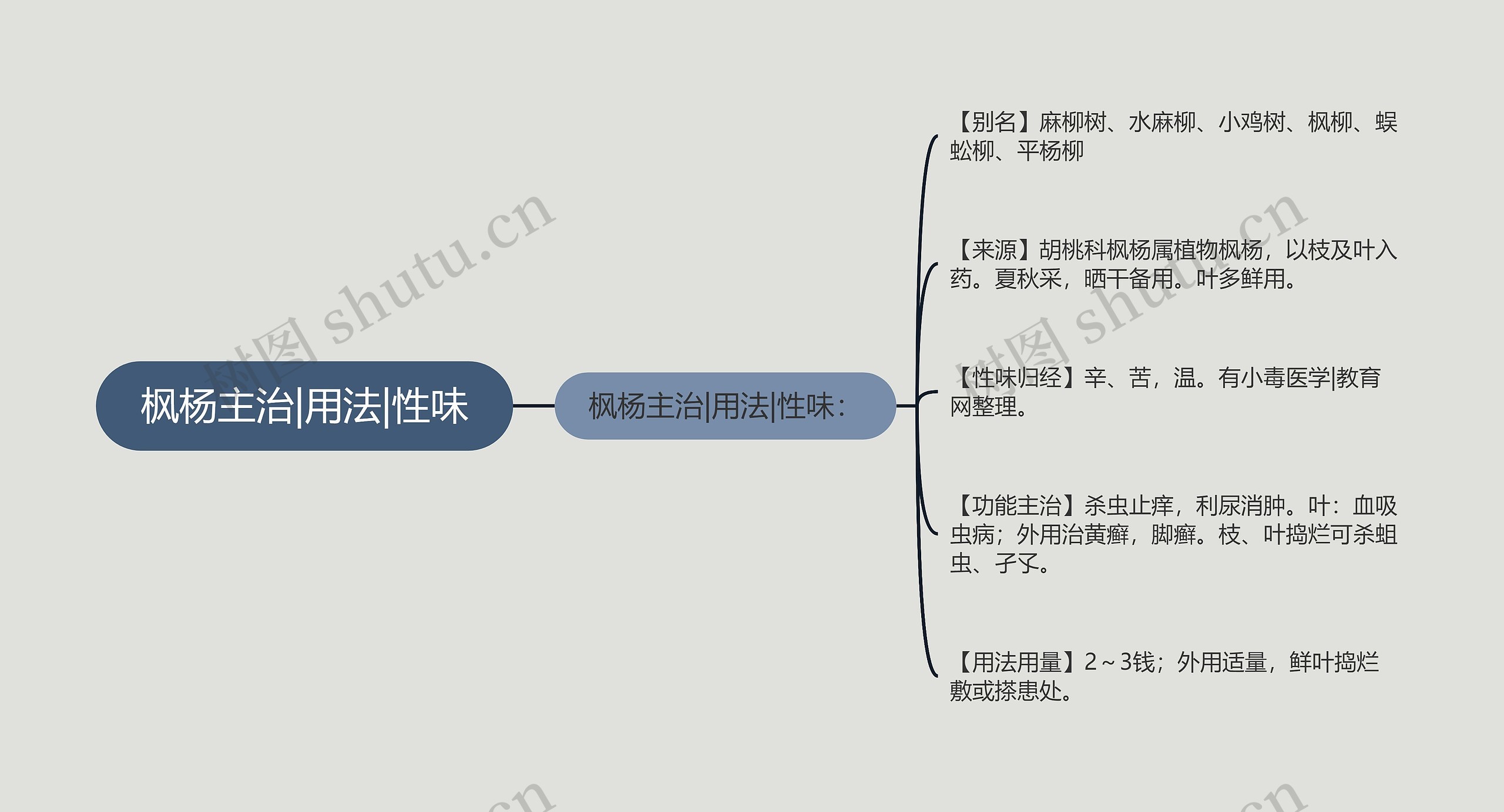 枫杨主治|用法|性味