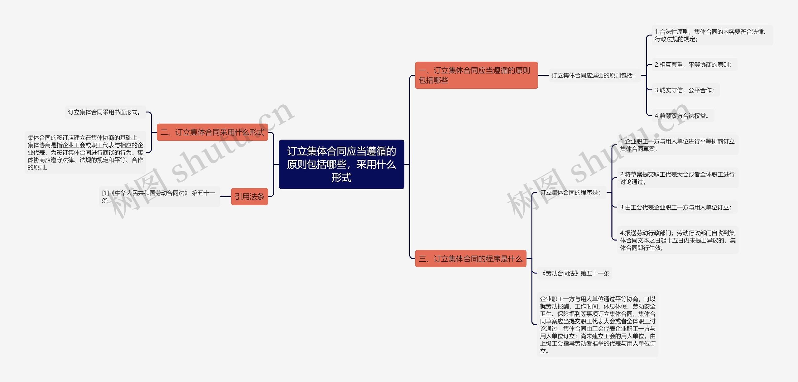 订立集体合同应当遵循的原则包括哪些，采用什么形式